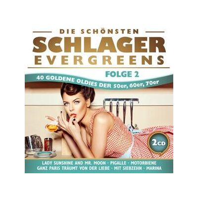 CD Die schönsten Schlager Evergreens, Folge 2 CD Die schönsten Schlager Evergreens, Folge 2