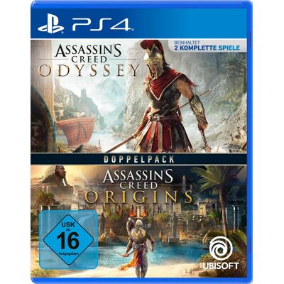 AC Odyssey + Origins PS4-Spiel AC Odyssey + Origins PS4-Spiel