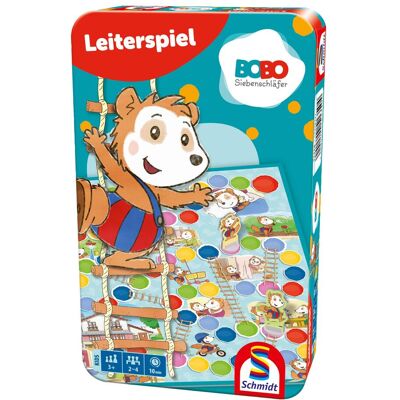 Schmidt Spiele Bobo Siebenschläfer, Leiterspiel - NEU Reisespiel Schmidt Spiele Bobo Siebenschläfer, Leiterspiel - NEU Reisespiel