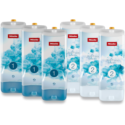 Set 6 UltraPhase Refresh Elixir VC Miele UltraPhase 1 und 2 Refresh Elixir Waschmittel Set 6 UltraPhase Refresh Elixir VC Miele UltraPhase 1 und 2 Refresh Elixir Waschmittel