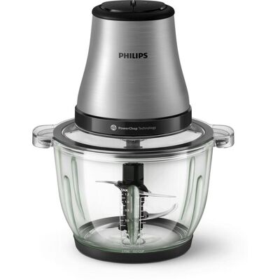 Philips HR1503/00 Edelstahl Küchenhacker - 2L, 450W Philips HR1503/00 Edelstahl Küchenhacker - 2L, 450W