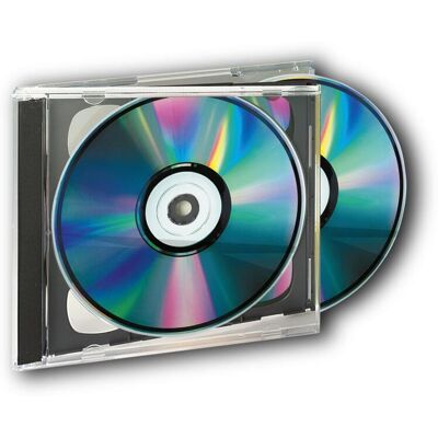 Vivanco CD/DVD Double Jewel Case, 5er Pack (31702) Vivanco CD/DVD Double Jewel Case, 5er Pack (31702)