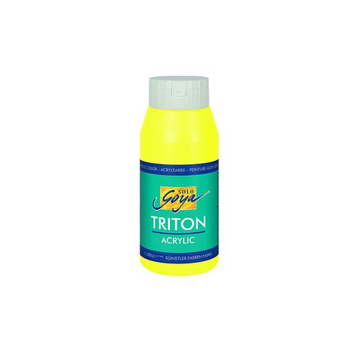 KREUL SOLO GOYA Triton Acrylfarbe neongelb 750,0 ml, 1 St.