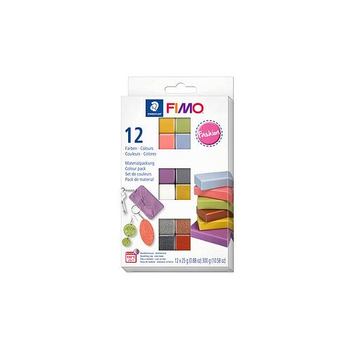 STAEDTLER Modelliermasse FIMO® soft Fashion mehrfarbig