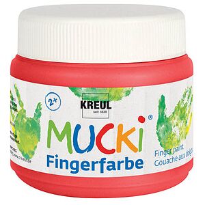 KREUL MUCKI Fingerfarbe rot 150,0 ml, 1 St. KREUL MUCKI Fingerfarbe rot 150,0 ml, 1 St.
