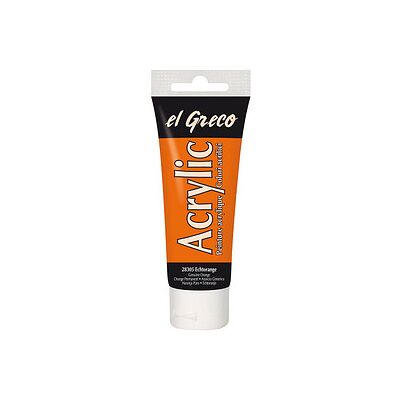 KREUL el Greco Acrylfarbe echtorange 75,0 ml, 1 St. KREUL el Greco Acrylfarbe echtorange 75,0 ml, 1 St.
