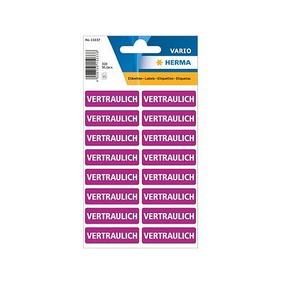 Herma Vertraulich Etiketten 15037 - Adressaufkleber Herma Vertraulich Etiketten 15037 - Adressaufkleber