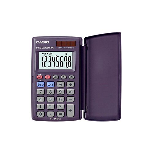 CASIO HS-8VERA Taschenrechner dunkelblau