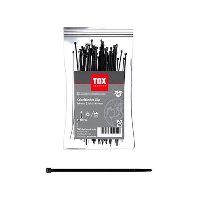 TOX Fascetta Clip 3,6x140 - Kabelbinder TOX Fascetta Clip 3,6x140 - Kabelbinder