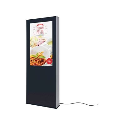 Showdown Displays Digitale Outdoor-Stele Infostele 138,7 cm - Outdoor Signage Showdown Displays Digitale Outdoor-Stele Infostele 138,7 cm - Outdoor Signage