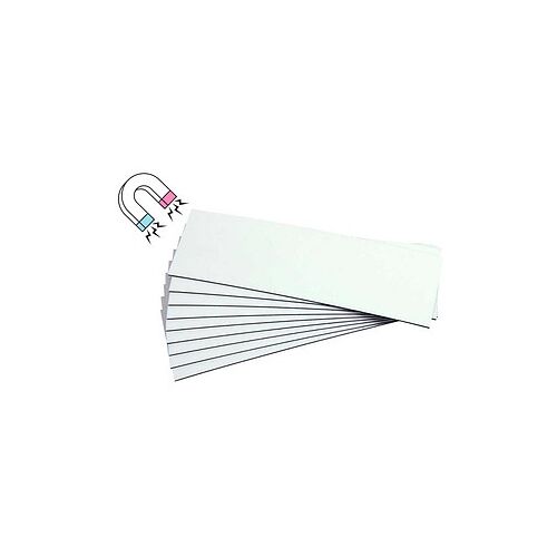EICHNER Magnetschilder weiß 3,0 x 10,0 cm, 300 St.
