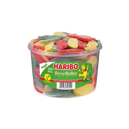 HARIBO Super Gurken Fruchtgummi 1350,0 g