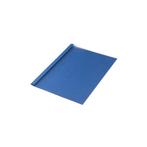 LMG Thermo-Bindemappen blau Leinenkarton für 15 - 20 Blatt, 50 St.