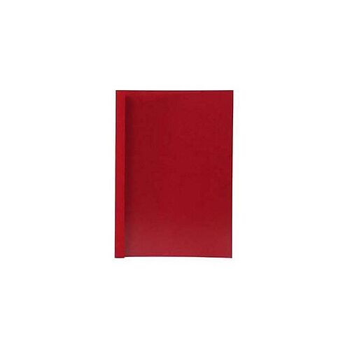 LMG Thermo-Bindemappen rot Lederkarton für 20 - 30 Blatt, 50 St.