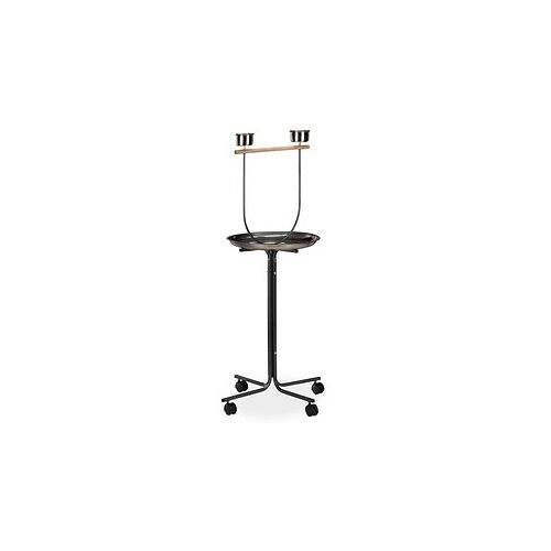 relaxdays Vogelspielplatz schwarz 60,0 x 60,0 x 130,0 cm, 1 St.