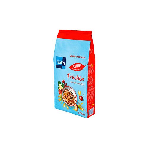 Kölln Früchte ohne Zuckerzusatz Müsli 1,7 kg