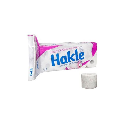 Hakle Toilettenpapier Sanft & sicher 4-lagig, 20 Rollen