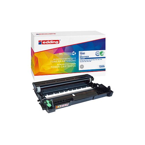 edding EDD-1041 schwarz Trommel kompatibel zu brother DR-2200