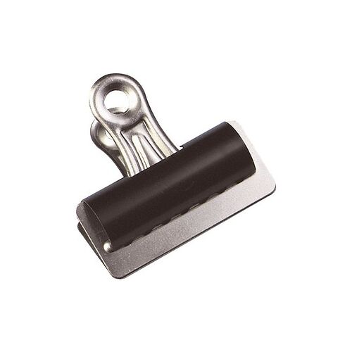 Q-CONNECT Briefklemmer schwarz 7,0 cm, 10 St.