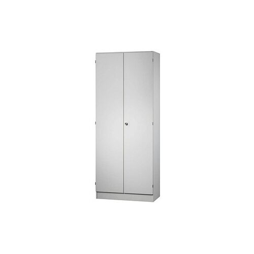 HAMMERBACHER Aktenschrank Savona, V6100/5/5/SG lichtgrau 4 Fachböden 80,0 x 42,0 x 200,4 cm
