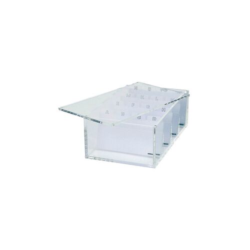 MAUL Visitenkartenbox glasklar, für 400