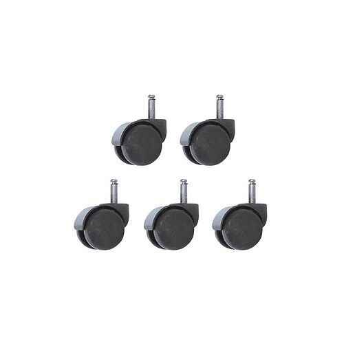 Topstar Stuhlrollen für Teppichböden, 5 St.