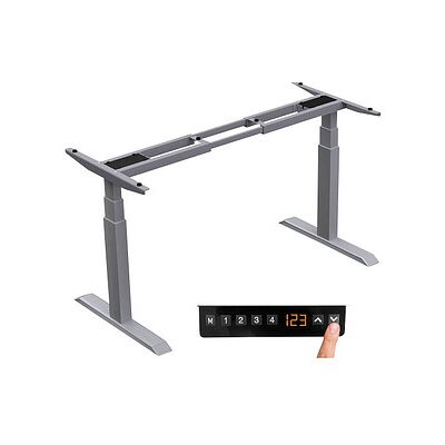 LMG Elektrisches höhenverstellbares Schreibtischgestell - 130-160cm, Stahl LMG Elektrisches höhenverstellbares Schreibtischgestell - 130-160cm, Stahl