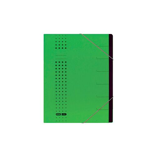 ELBA Ordnungsmappen chic 7 Fächer grün, 5 St.