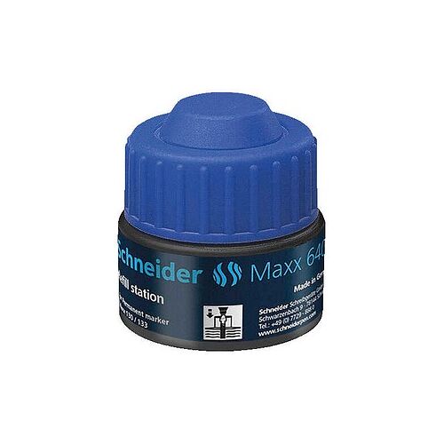 Schneider Nachfülltinte Maxx 640 blau