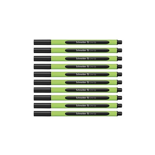 Schneider Line-Up Fineliner schwarz 0,4 mm, 10 St.