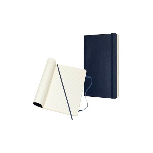 MOLESKINE Notizbuch Classic Collection ca. DIN A5 liniert, saphir Softcover 192 Seiten, 1 St.