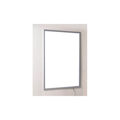 update displays LED-Leuchtrahmen Economy silber DIN A2 45,0 x 1,8 x 62,4 cm, 1 St.