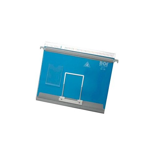 BOI Patienten-Dokumentations-Hängemappe Kunststoff blau/grau 1x Schlauchmechanik, 10 St.