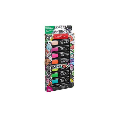FABER-CASTELL Graffiti Textmarker farbsortiert, 8 St. Image