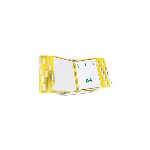 tarifold Sichttafelsystem 434304 DIN A4 gelb mit 30 St. Sichttafeln, 1 St.