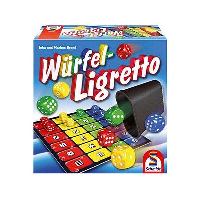Schmidt Würfel-Ligretto Würfelspiel, 1 St. Schmidt Würfel-Ligretto Würfelspiel, 1 St.