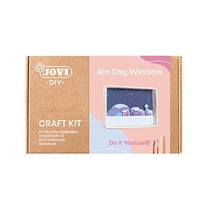 JOVI Modelliermasse DIY Air Dry Fenster mehrfarbig JOVI Modelliermasse DIY Air Dry Fenster mehrfarbig