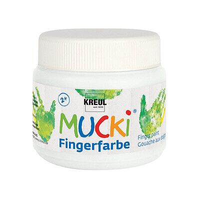 KREUL MUCKI Fingerfarbe weiß 150,0 ml, 1 St. KREUL MUCKI Fingerfarbe weiß 150,0 ml, 1 St.