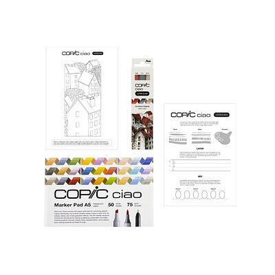 COPIC Ciao 3D Architekten Palette Starter Layoutmarker-Set - Markergrößen 1,0/6,0mm COPIC Ciao 3D Architekten Palette Starter Layoutmarker-Set - Markergrößen 1,0/6,0mm