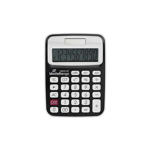 MediaRange MROS190 Taschenrechner schwarz/weiß