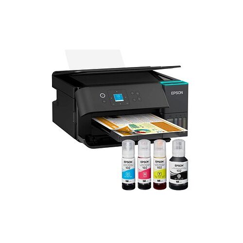 AKTION: EPSON EcoTank ET-2950 3 in 1 Tintenstrahl-Multifunktionsdrucker schwarz mit 40 Euro CashBack
