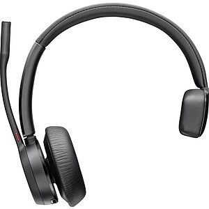 Poly Voyager 4310 Bluetooth-Headset schwarz