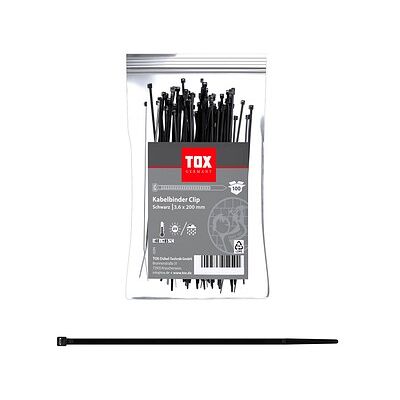 TOX Fascetta Clip 3,6x200 - Kabelbinder TOX Fascetta Clip 3,6x200 - Kabelbinder