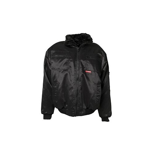 PLANAM® Herren Pilotenjacke GLETSCHER schwarz Größe 2XL