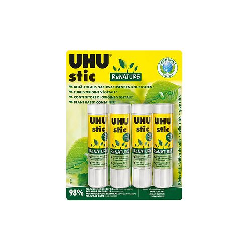 UHU stic ReNATURE Klebestifte 21,0 g, 4 St.