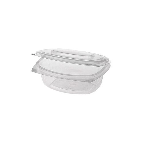 PAPSTAR Einweg-Salatschalen pure glasklar 20,5 x 6,6 cm, 50 St.