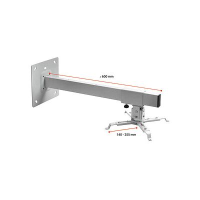 celexon Beamer-Wandhalterung WM 600 grau celexon Beamer-Wandhalterung WM 600 grau