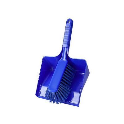 haug® bürsten Kehrgarnitur blau Kunststoff 35,0 cm breit haug® bürsten Kehrgarnitur blau Kunststoff 35,0 cm breit