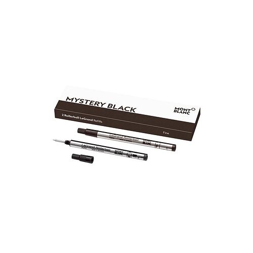 MONTBLANC LeGrand F Mystery Black Tintenrollerminen schwarz 0,8 mm 2 St.