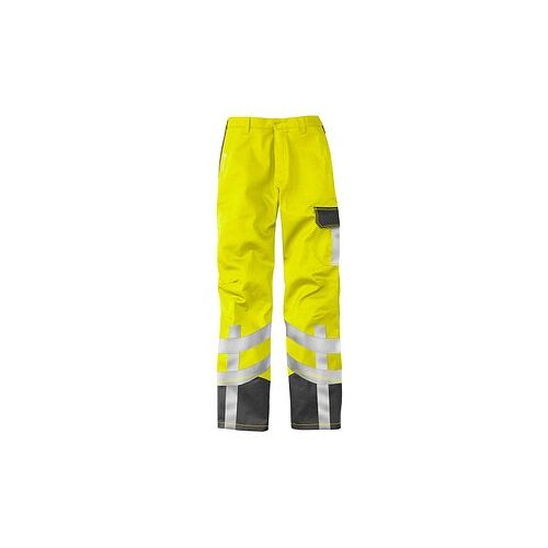 KÜBLER® unisex Warnschutzhose PSA SAFETY X7 warngelb, anthrazit Größe 64